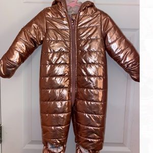 Babygirl snow suit